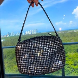 ALEXANDER WANG - Female Heiress Rhinestone Pouch